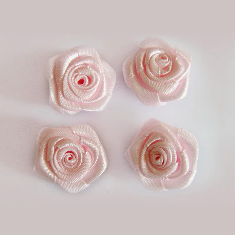 Wholesale Red Satin Ribbon Flowers Ribbon Bow For Girl Hair Decorative