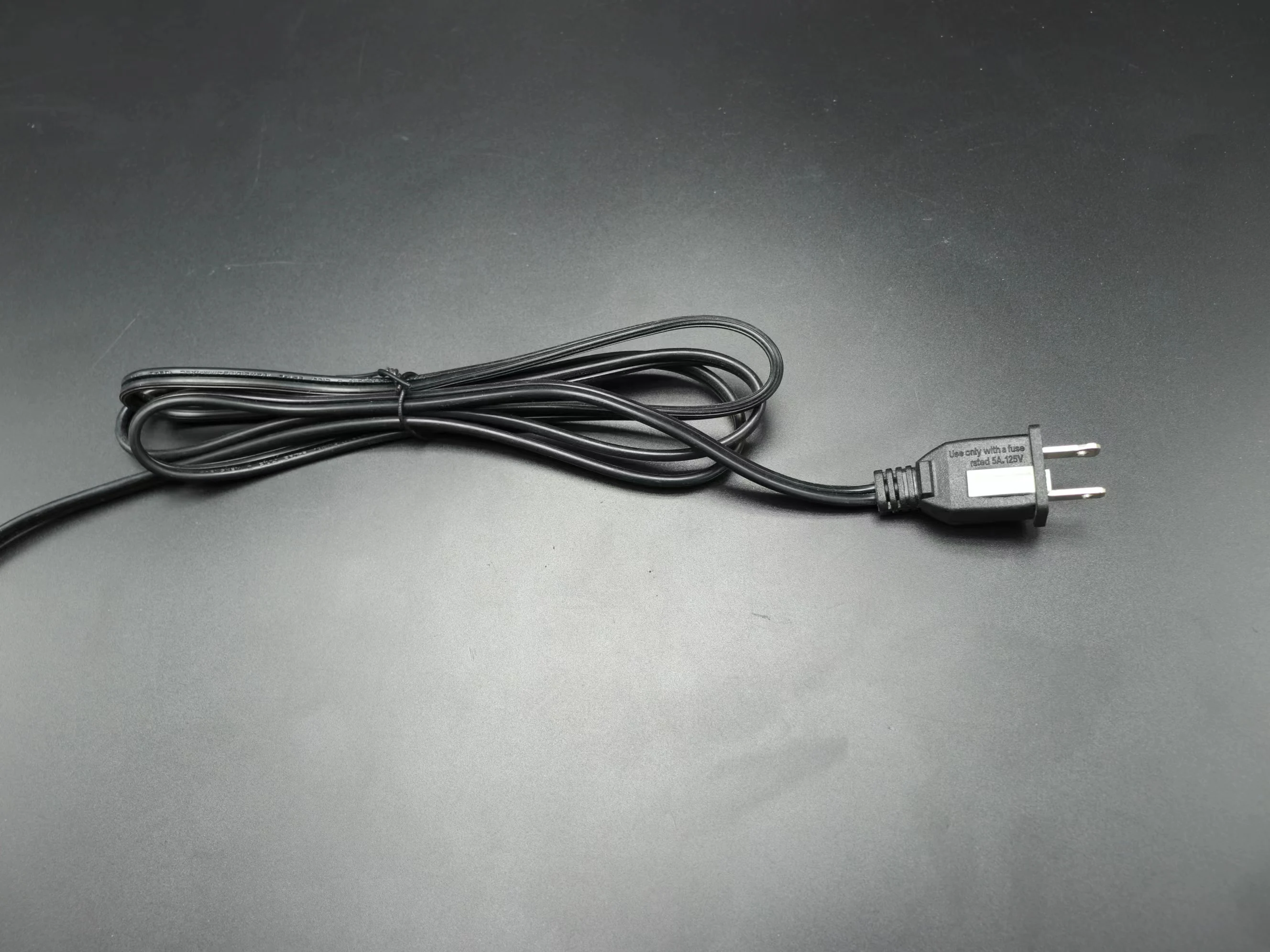 US power cord UL 2 Pin Power Cord with fuse 2 PinAC Power Cord CHENGKEN SPT SJT SVT SJTW