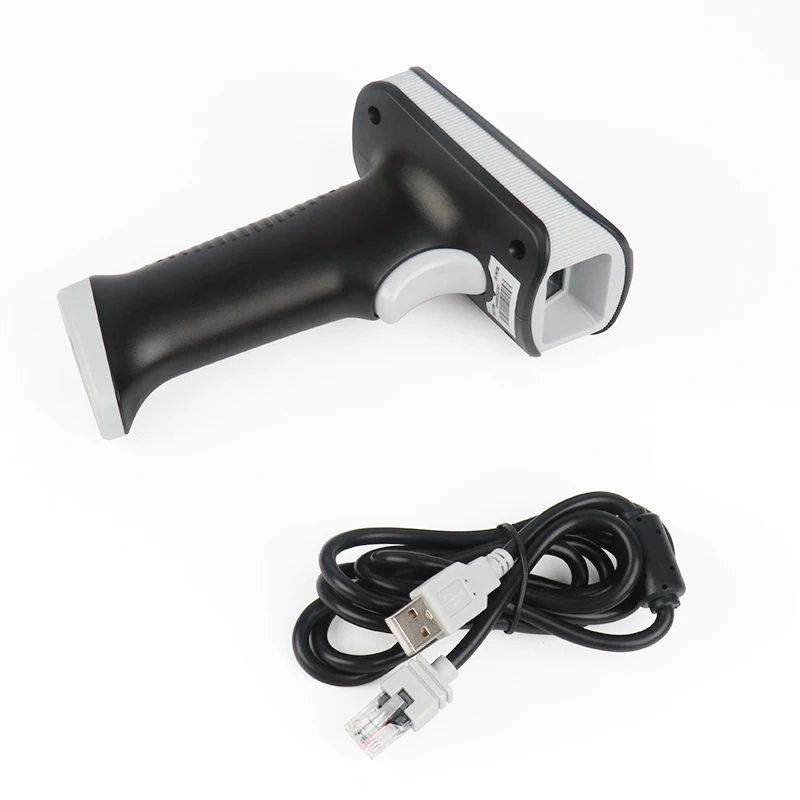 Long Distance Cordless Laser Barcode Reader for Warehouse Management