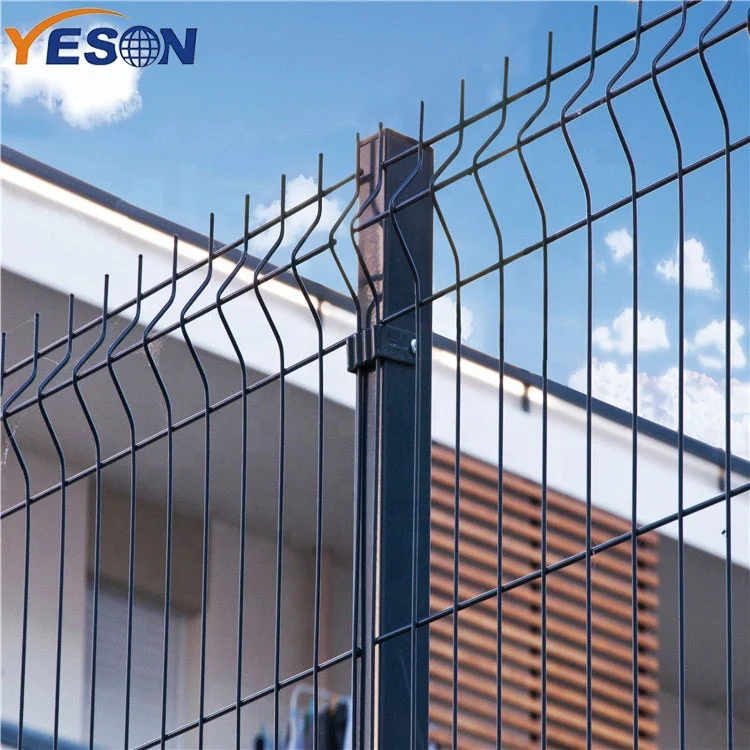 Декоративные садовые сварные панели для забора из ПВХ с покрытием