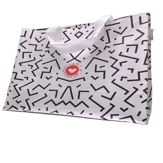 
Online Shop 2020 Top Brand Promotional Walmart supermarket large PP Woven printed customized bag 