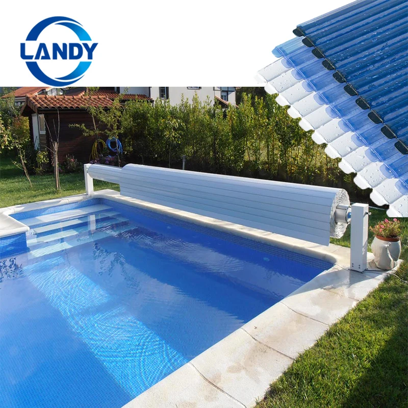 Custom Winter Retractable Swimming Pool Cover Family Pool Cover