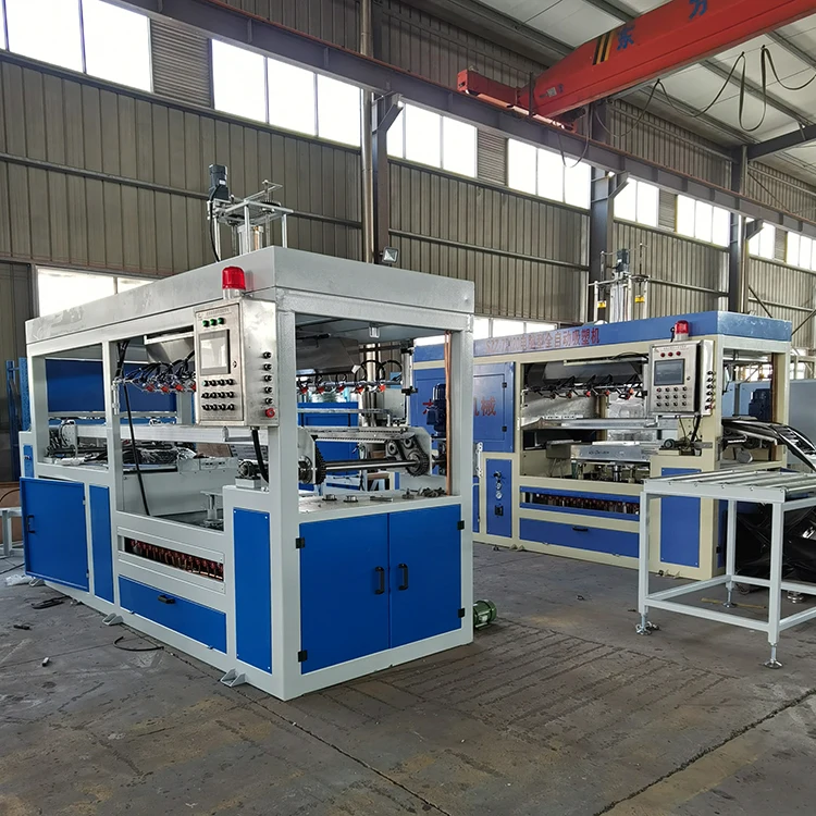 72120type Plastic vacuum forming machine /plastic tray making machine / plastic tray thermoforming machine