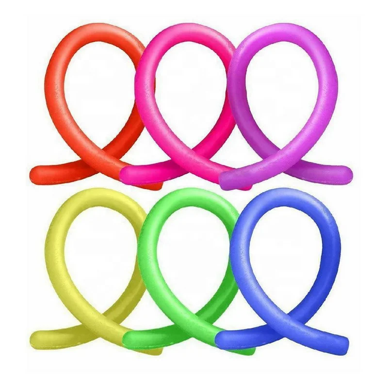 Amazon Hot Anti Stress Toy Stretch Rope Fidget Sensory Toys Autism Toys For Kids Adult