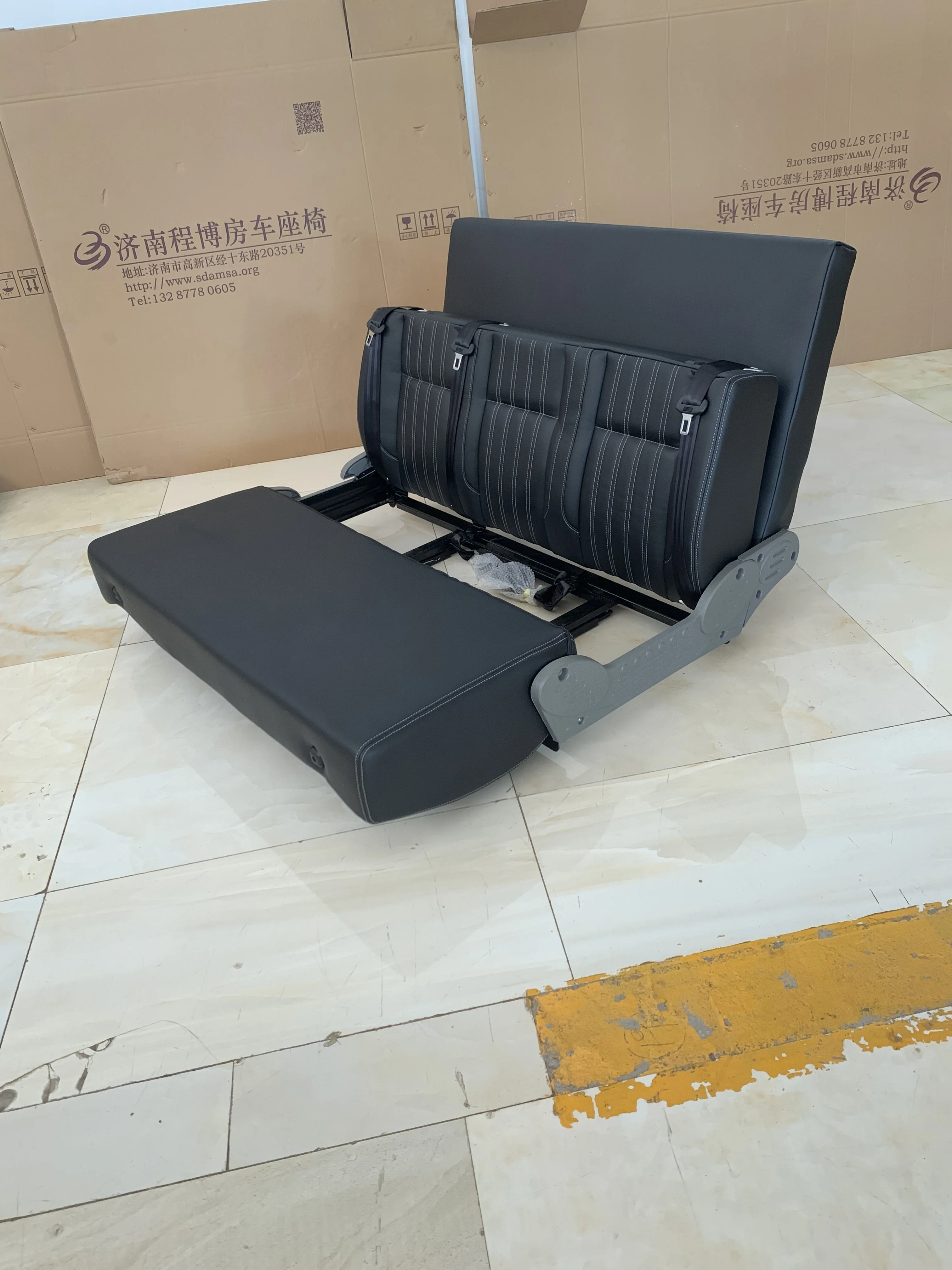 Upgraded V-Class Interior for Mercedes Sprinter RV Folding Seat Bed Camper Van VIP Seats for Toyota Van Buick Savana Models