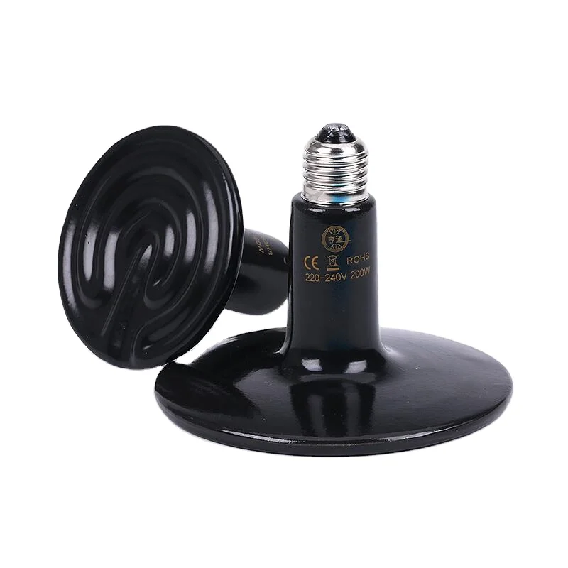 Pet Heating Ceramics Lamp Farm Insulation Equipment Chicken Brooder Piglet Heat Preservation Lamps 100w 150w 200w