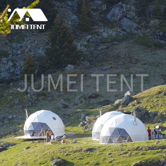 5m 8m 10m dome display tent for outdoor event exhibition camping one bedroom carpa with strong frame