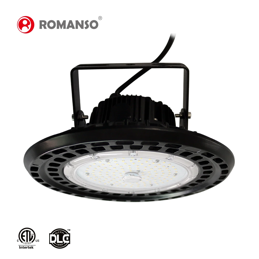  IP65 НЛО LED высокий свет залива 240 Вт Высокое качество ETL DLC 60 100 120 150 200 250 вт светильник для
