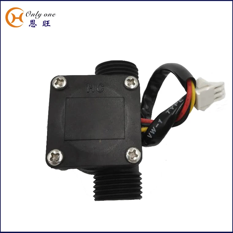 G1/2 Turbine Flow Sensor 2-30L/Min magnetic flow meters Food Grade Plastics liquid flow sensor