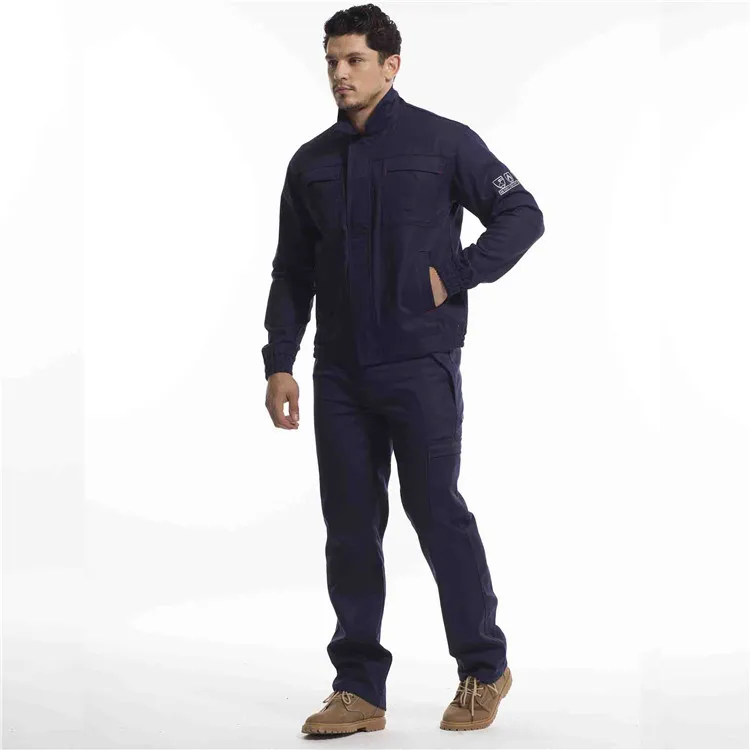 Factory Wholesale 100% Cotton Flame Retardant Fabric Safety Overalls