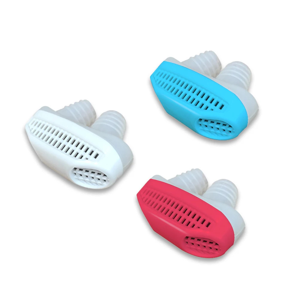 2024 New Product Silicone Air Purifier Filter Anti Snoring Stopper  Improve Sleep and  Purify Air