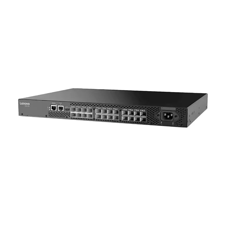Lenovo Original  Factory Inventory ThinkSystem DB610s Gen 6 FC SAN Switch 24x SFP+ Optical Switch Hot Selling Switch