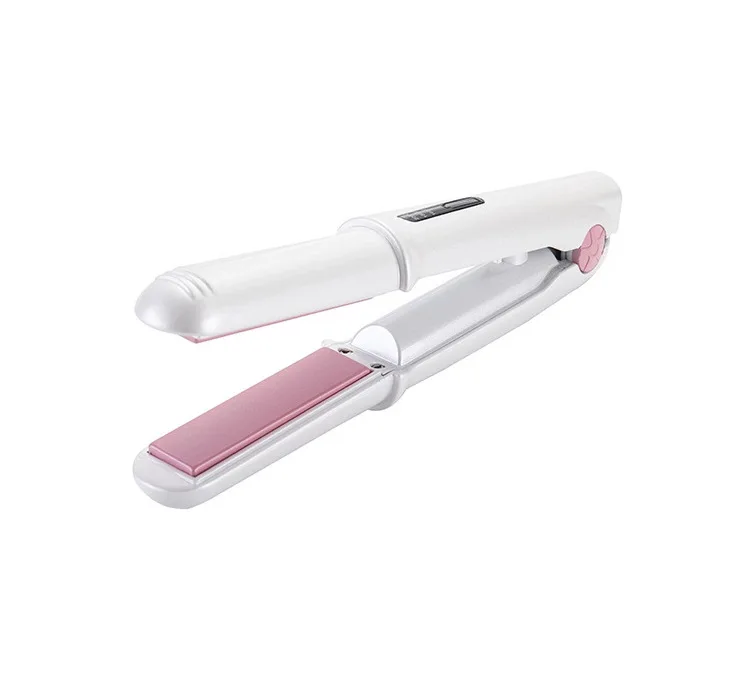 Portable USB Wireless Rechargeable Cordless Mini Hair Straightener Flat Iron