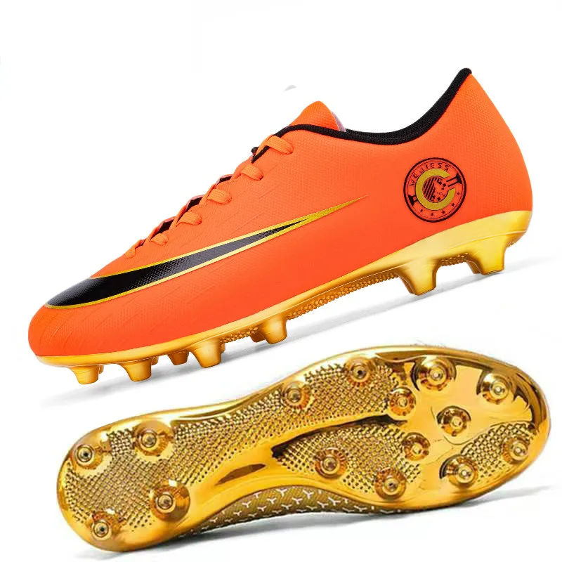 
2021 Indoor Outdoor Sport Soccer Sneakers Shoes Cheap Soccer Cleats Football Shoes For Men And Kid New Football Boots 
