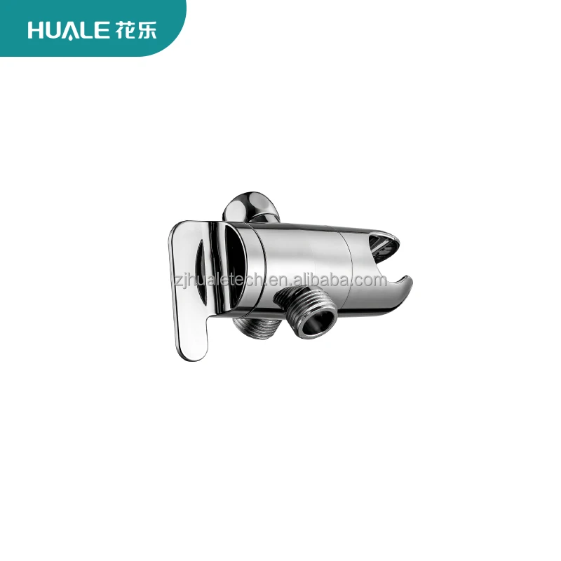 7H  ABS bathroom plastic chromed shower head  holder  4 setting  shower head bracket for shower head set