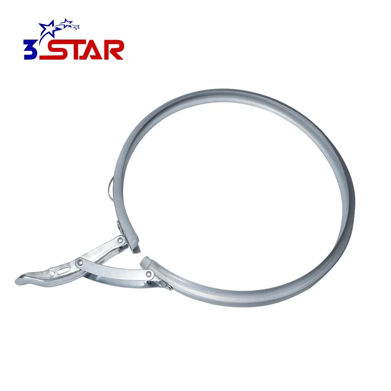 Galvanized Clamp Ring Steel Drum Plastic Drum Locking Ring For Industrial Barrels