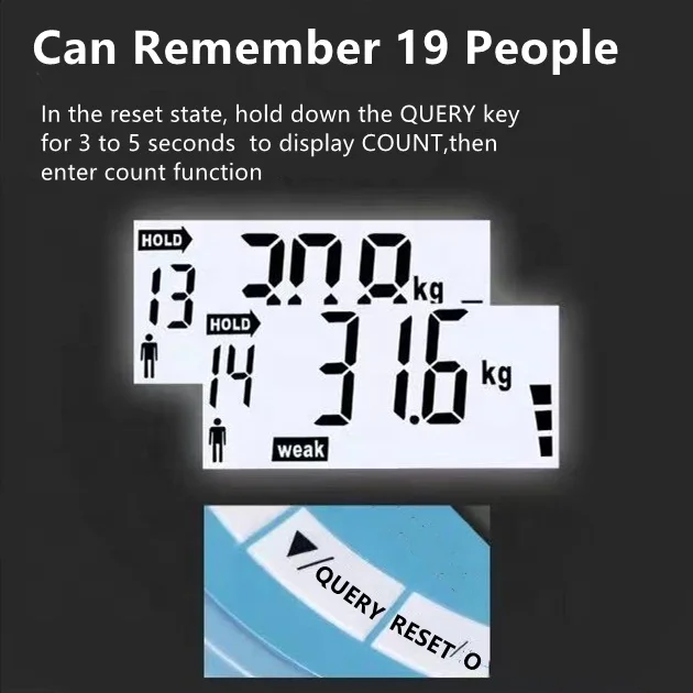 0-120KG/264LB Digital LCD USB Hand Grip Power Measurement Strength Meter Muscle Developer for Body Building Gym Exercises