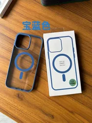 Strong Clear Magnetic case for iPhone 14 Pro Max 13 12 pro Non Yellowing for Phone colors case for iPhone 14 pro