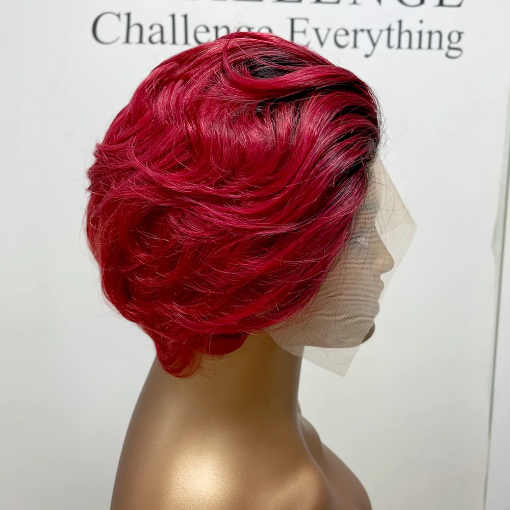 Wholesale Pixie Cut Wig Short Curly Bob Lace Wigs,Curly Short Bob Lace Wigs,Cheap Curly Human Hair Wig Vendors