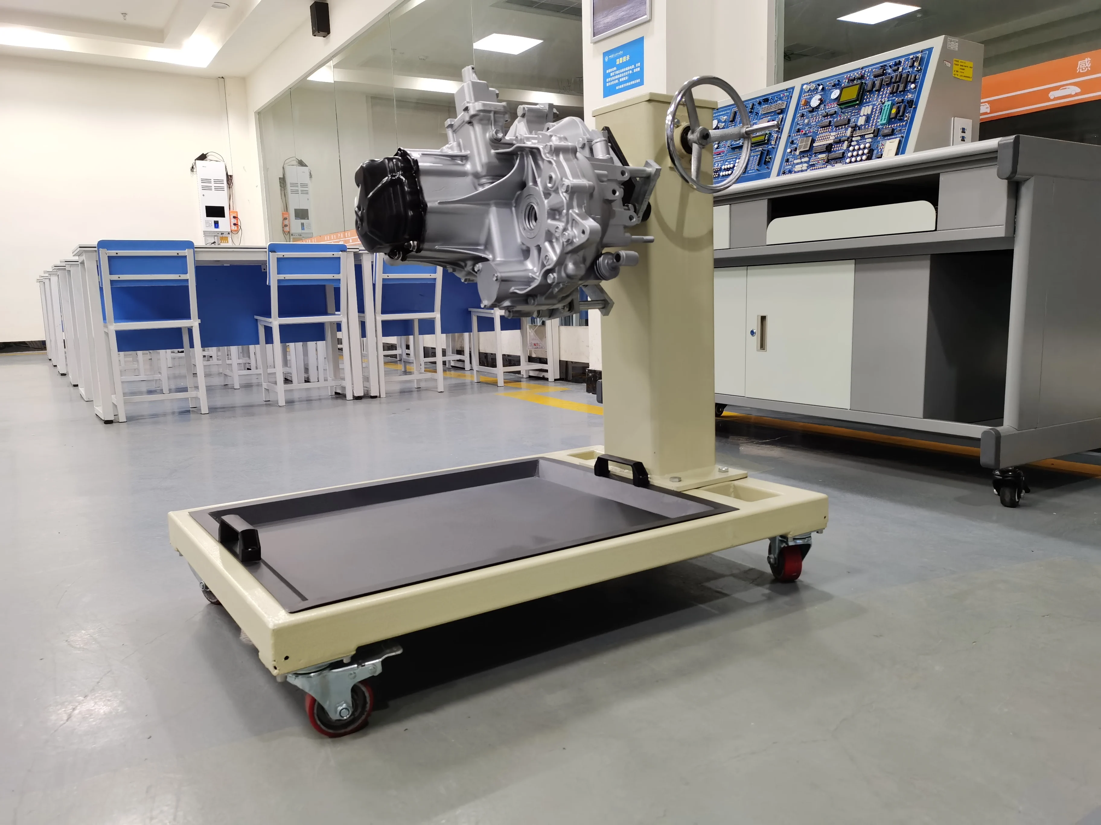 Automotive Training Equipment Citroen Car Diesel Engine Transmission Flip Bench School Laboratory Equipment
