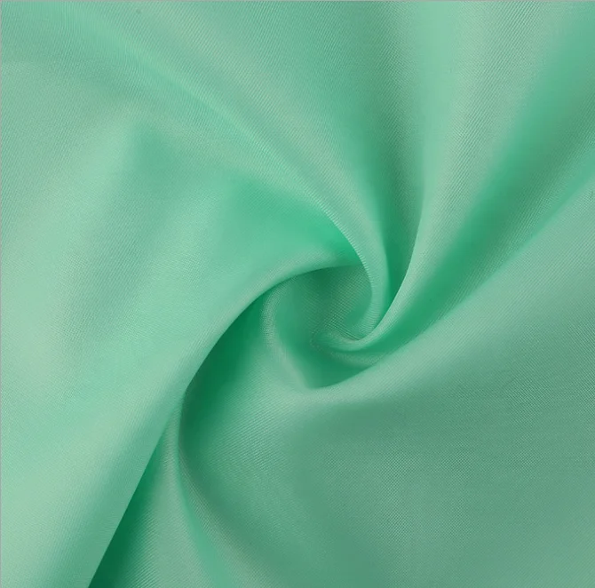 100% полиэстер taff abaca рулонная упаковка и складная упаковка ткань для одежды оптом 190t 210t