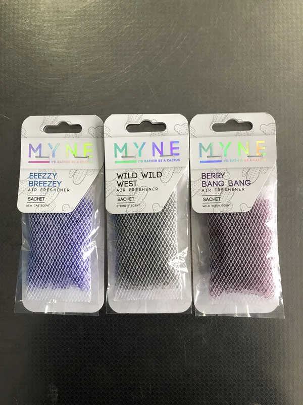 Custom Under Seat Scents Air Freshener Wardrobe Lavender Fragrance Scented Sachets for Drawer and Closet with Hanger Bag