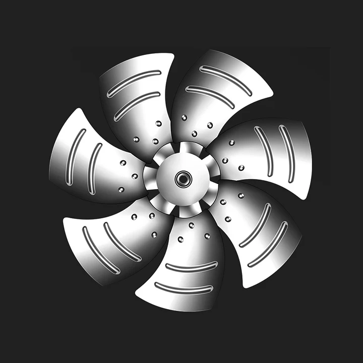 Heavy Duty Cylinder Industrial Portable Blower Axial Exhaust Fan