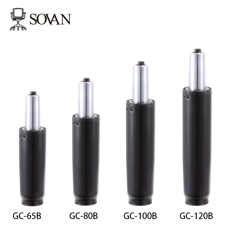 Hot sale Chair Gas Spring Lift of steel black adjustable height rotatable office chai