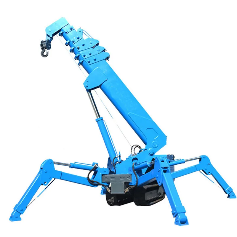 1.2ton to 12ton Narrow Working Mini 3 Ton Folding Hydraulic Engine Hoist Spider Crane