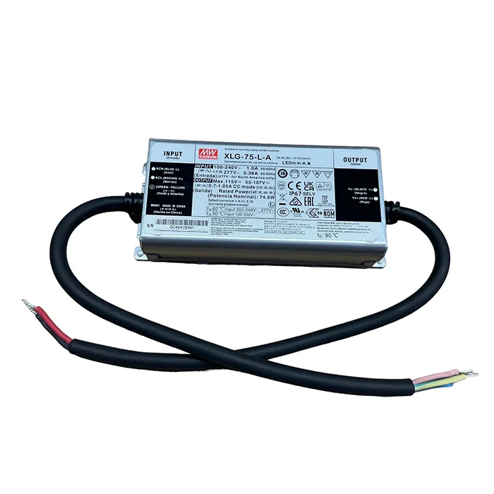 Mean well mw xlg75mw xlg xlg-75-l-a mw xlg75mw xlg