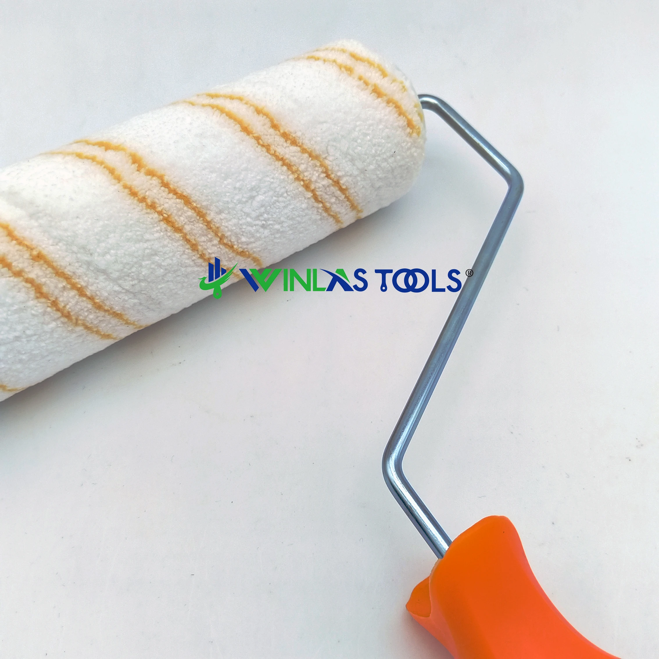 Industrial 9' Roller Brush Professional double yellow line microfiber Paint Roller for wall painting