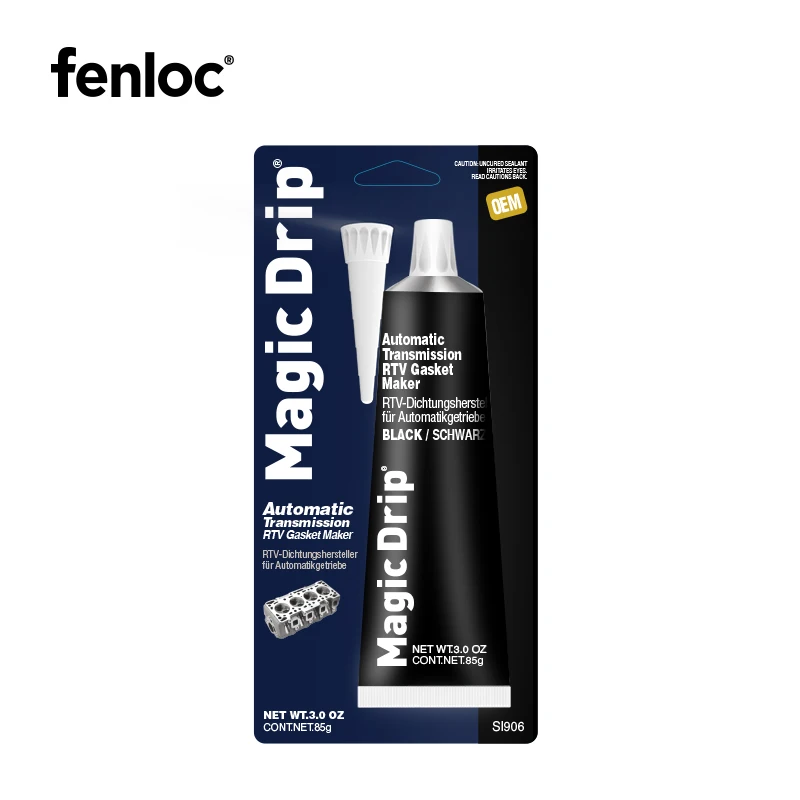 Professional Factory High Temperature Flexible Blue Grey Black Adhesive Gasket Maker 85g RTV Silicone for Automobile