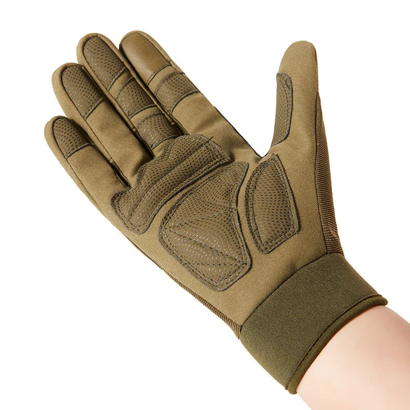 DFG10172 Breathable Camouflage tactical gloves full finger riding sports gloves with touch screen sensor fingers