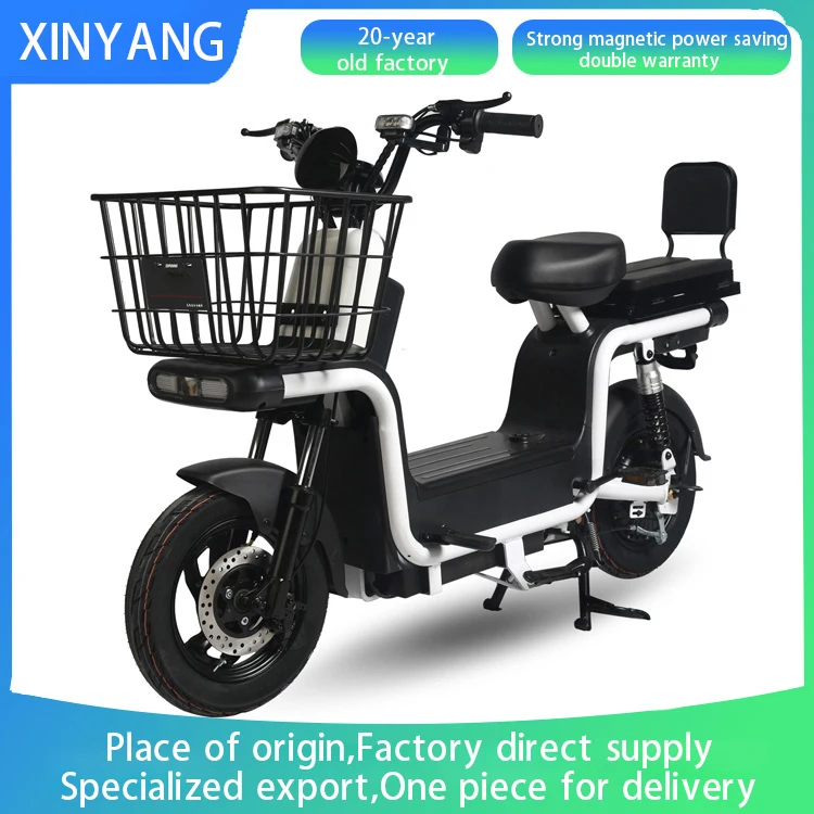 New Design Food Delivery Motorcycle Super Cub Take Away Electric Bike 48 60 72V 800W Electric Bike for Delivery