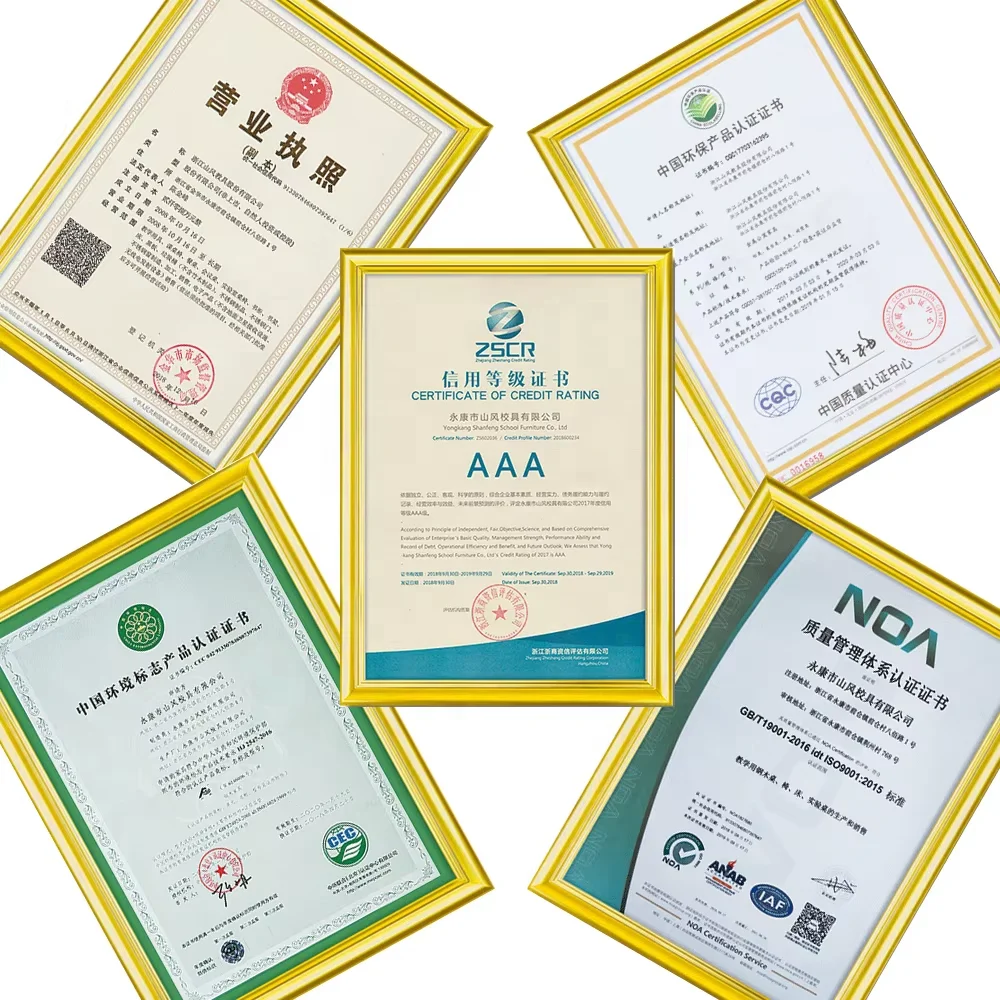 High Quality School Furniture Student Wooden Desk and Chair Set for Sale