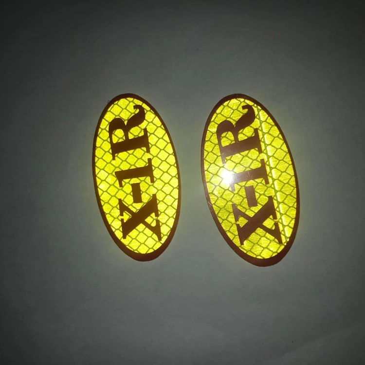 Reflective Motorcycle Sticker Design Logo