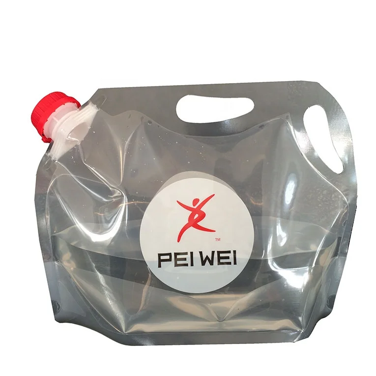 Customize logo disposable stand up clear juice milk beverage pouch liquid packaging plastic drink bag with spout