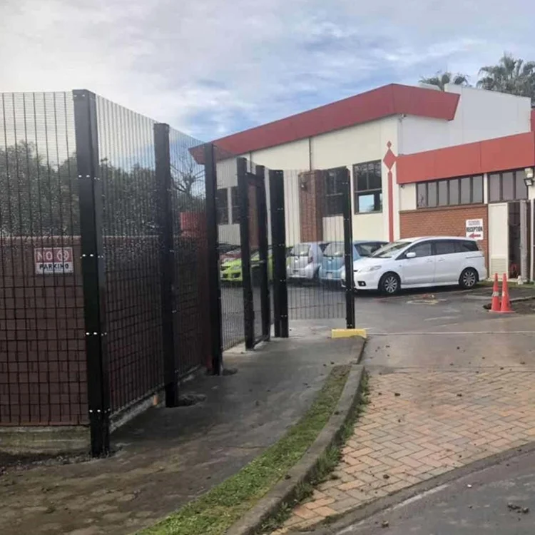 Manufacture 358 anti-climb anti-cut rigid mesh fencing for sale