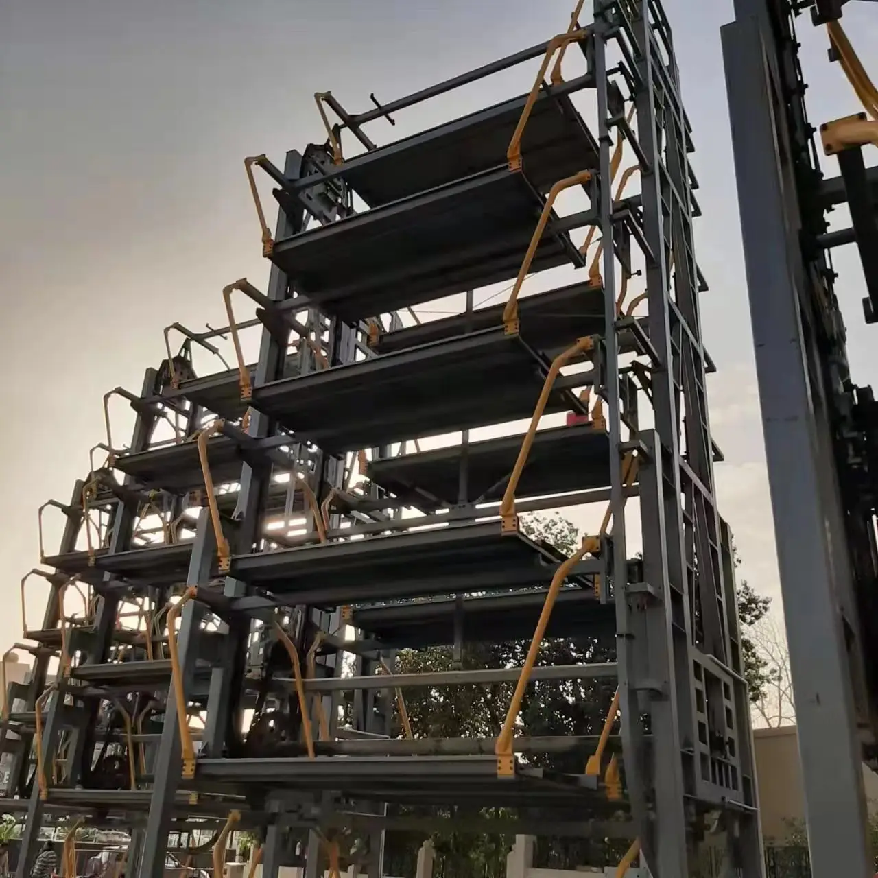 Manufacturer wholesale mechanical turntable parking building intelligent vertical parking lift rotary parking system