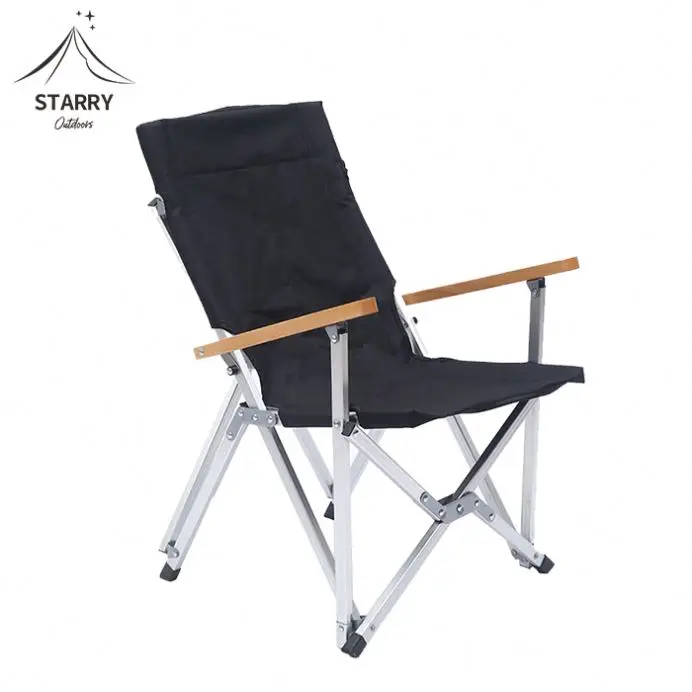 Foldable Swing Rock Leisure Seat Aluminum Backrest Recliner Outdoor Hiking Hammock Camping Chair
