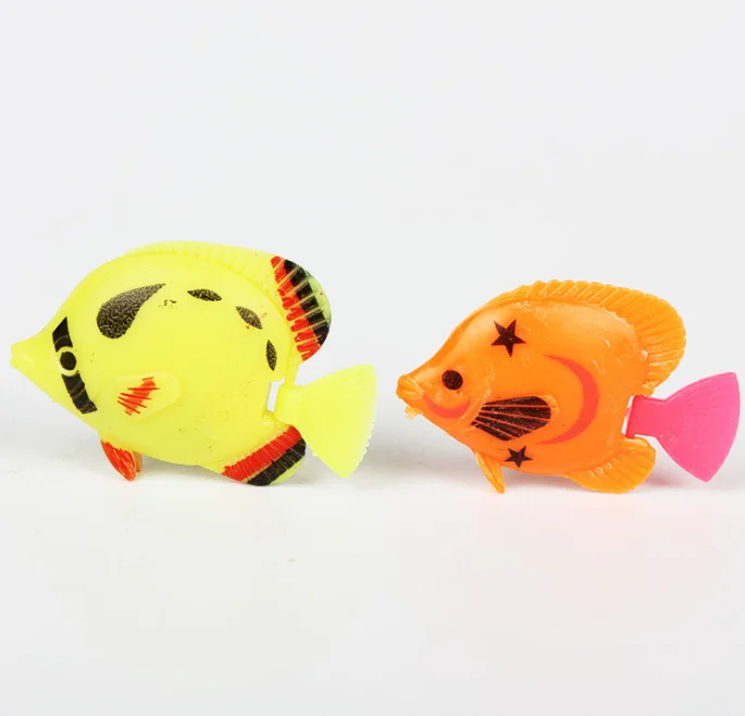 Stock Varieties of decoration plastic aquarium discus fish