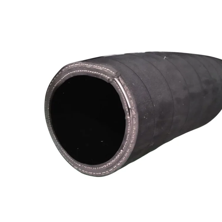 Oil suction and delivery hose flexible braided metal corrugated rubber oil fuel hose