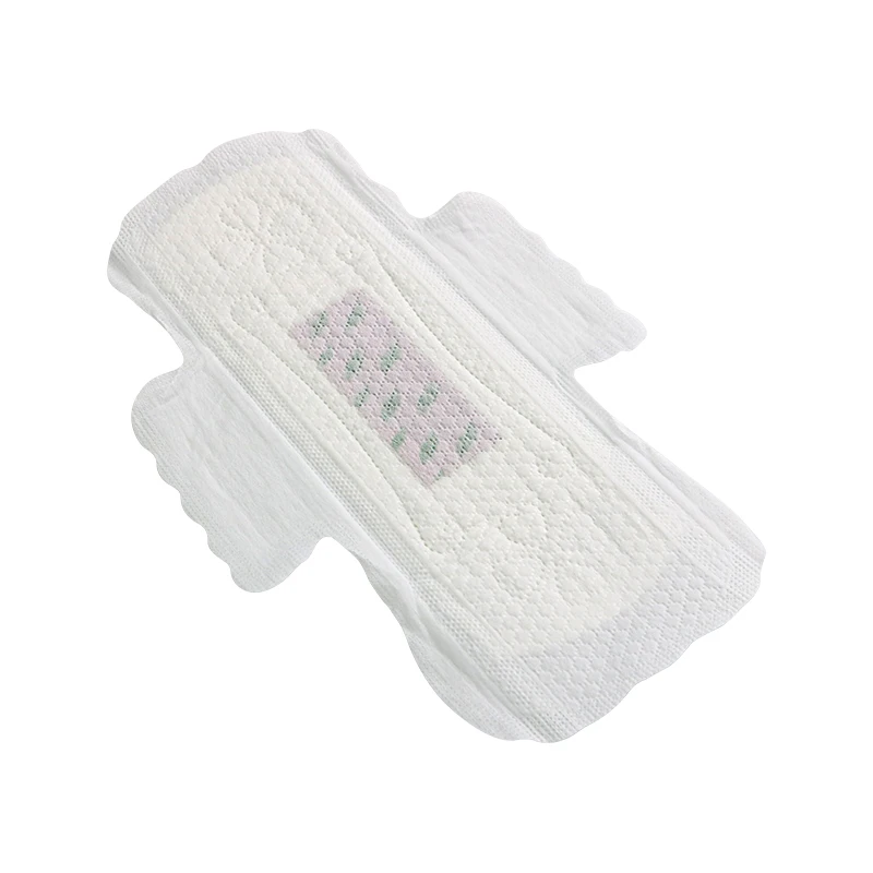 Ultra Thin Argy Wormwood Winged Breathable Super Absorbent Disposable Sanitary Pads For Women