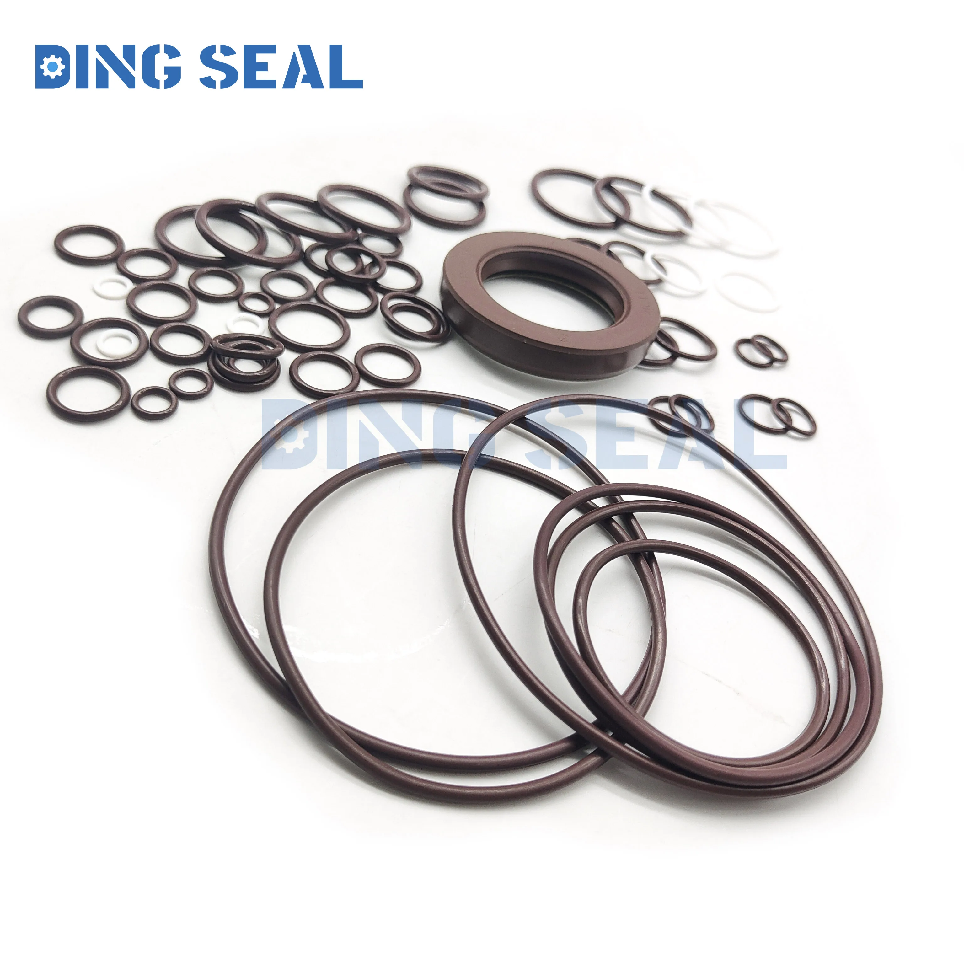 Daewoo Excavator Hydraulic Pump Seal Kit for DH55 DH60-7 AP2D25/28 NOK Main NBR 90/FKM 90 O Ring with High Quality