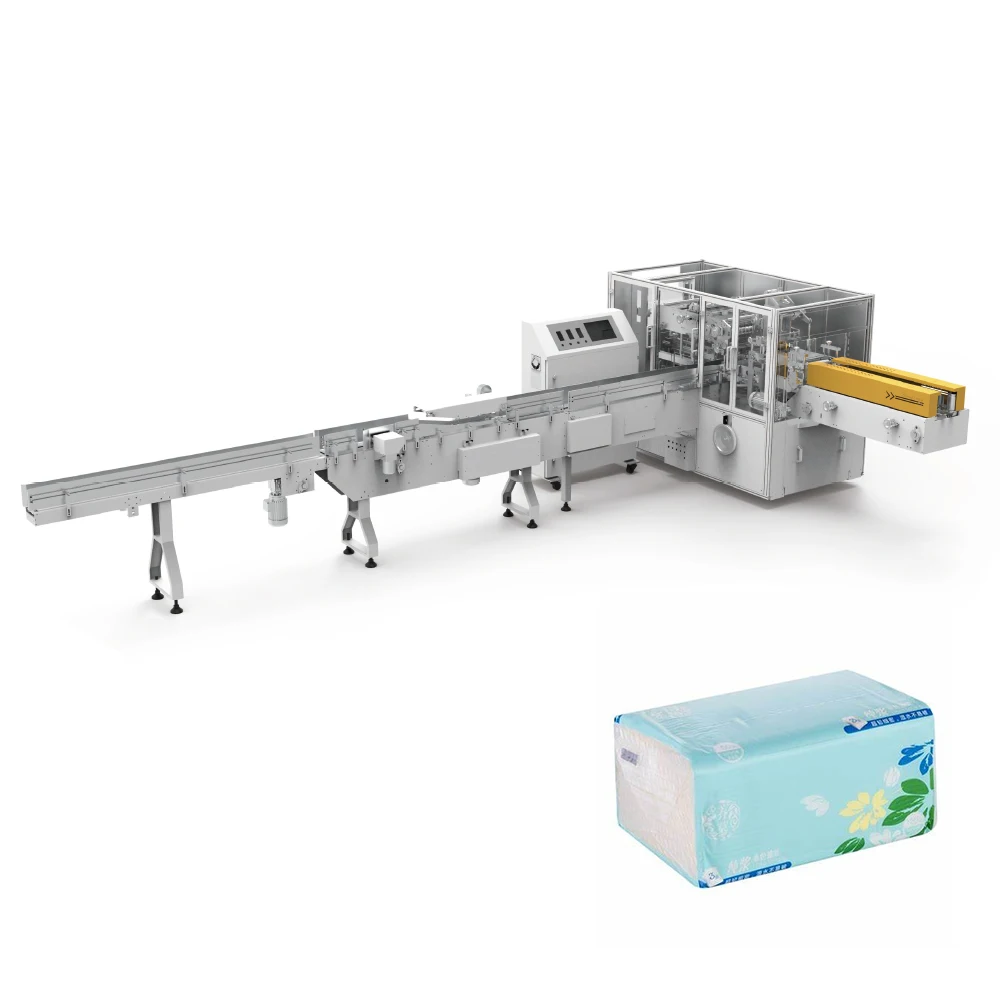 High Quality Facial Tissue Hand Paper Plastic Bag Single Sealing Packing Machine For Small Production Line