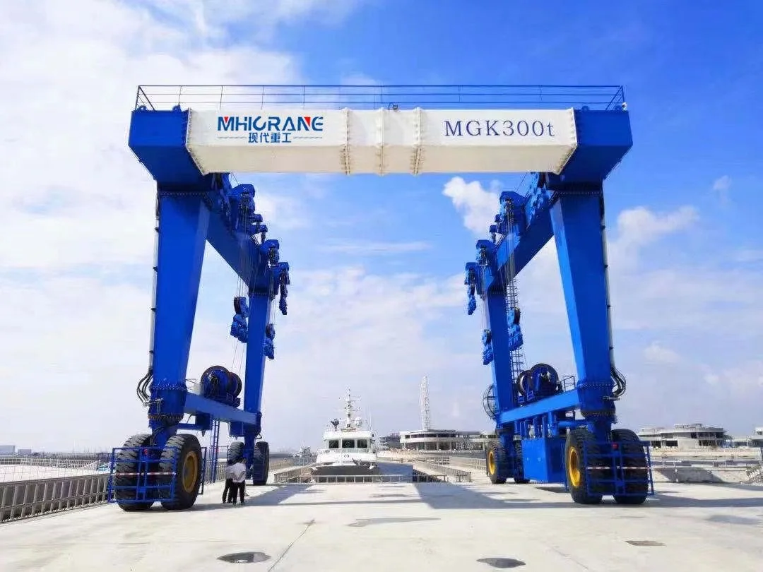 Мобильный подъемник для лодок/машина для обработки яхт/Оборудование для подъема лодок/оборудование