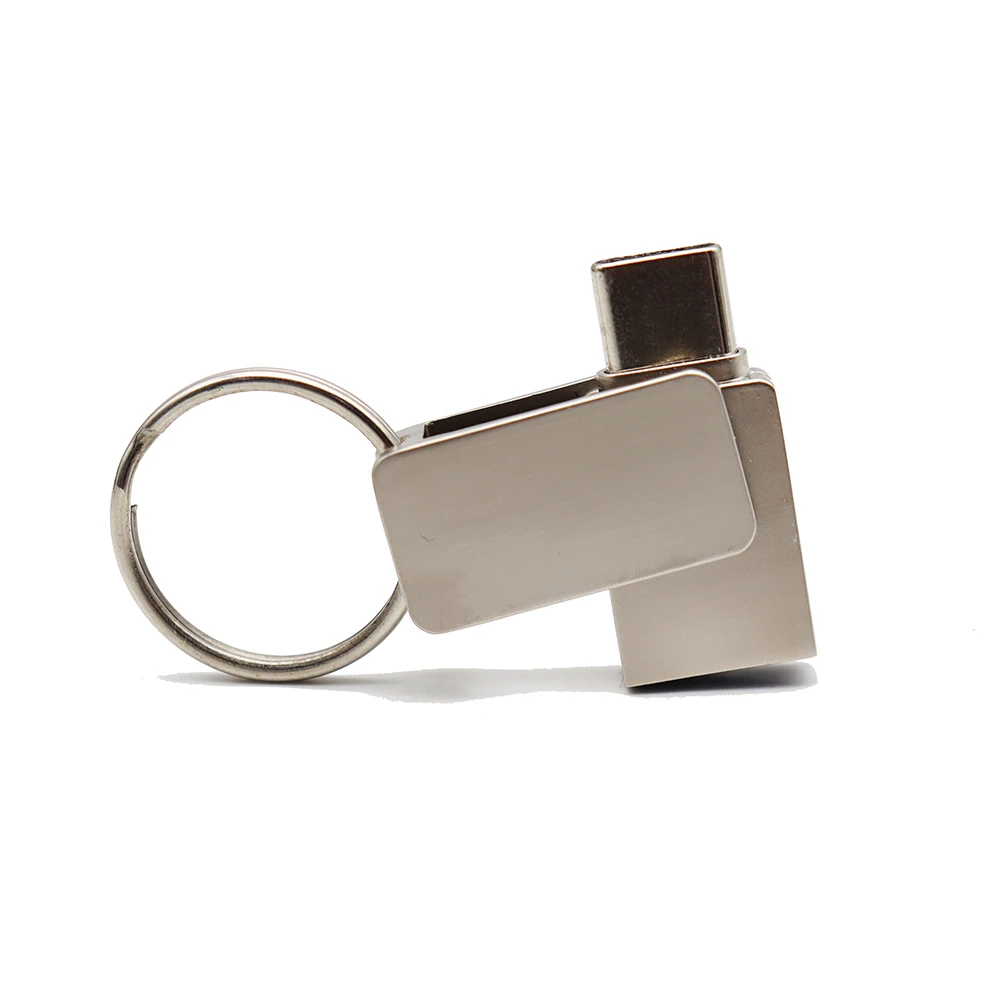 2 in 1 MINI Type c USB2.0/USB3.0 Metal UDP USB C Flash Drive Customized LOGO Memory Stick 4GB 128GB Type c mini Memory Stick