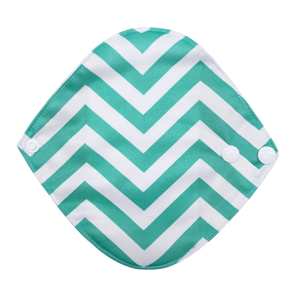 
Available different prints washable and reusable super absorbent 18*18cm sanitary pad for women 