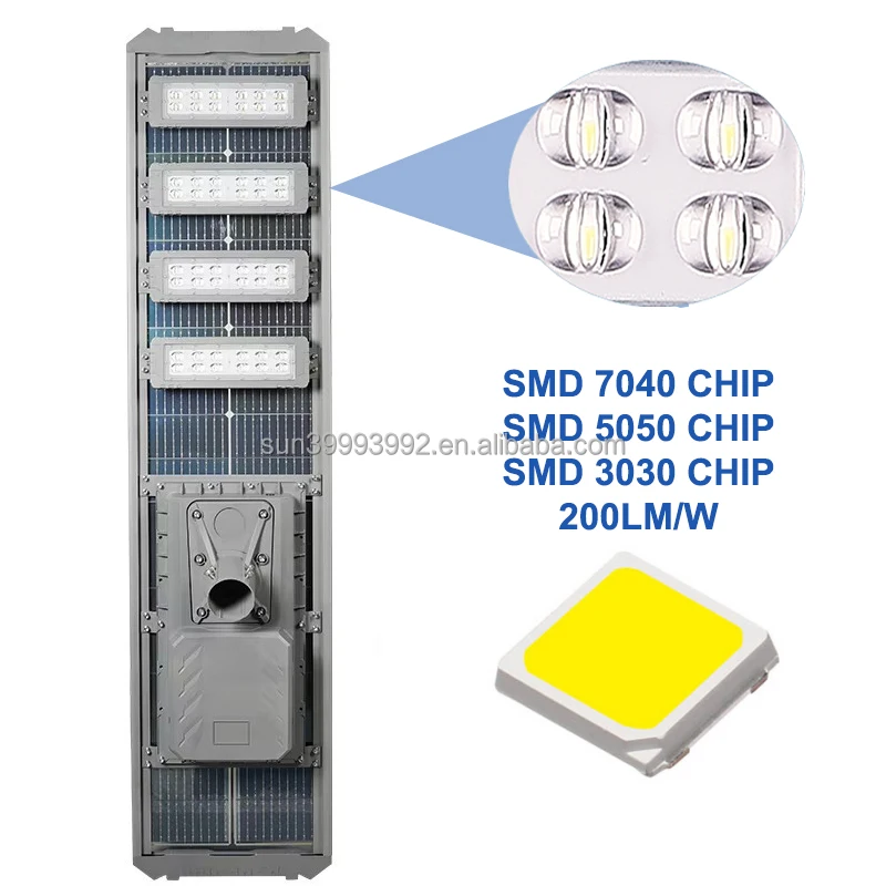 12V Solar LED Street Light with PIR Motion Sensor for Highway Roadside Illumination 12 Hours Operation