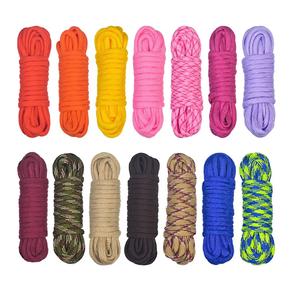 High Strength Polyester Nylon Braided Rope Marine Towing Arborist Rock Climbing Rope